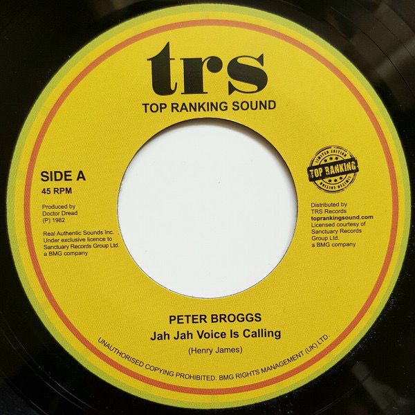 PETER BROGGS - Jah Jah Voice Is Calling (7")
