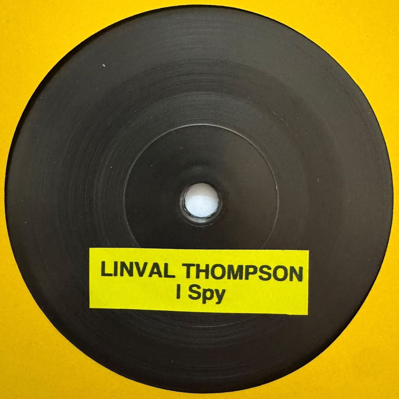 LINVAL THOMPSON - I Spy (7") TEST PRESS