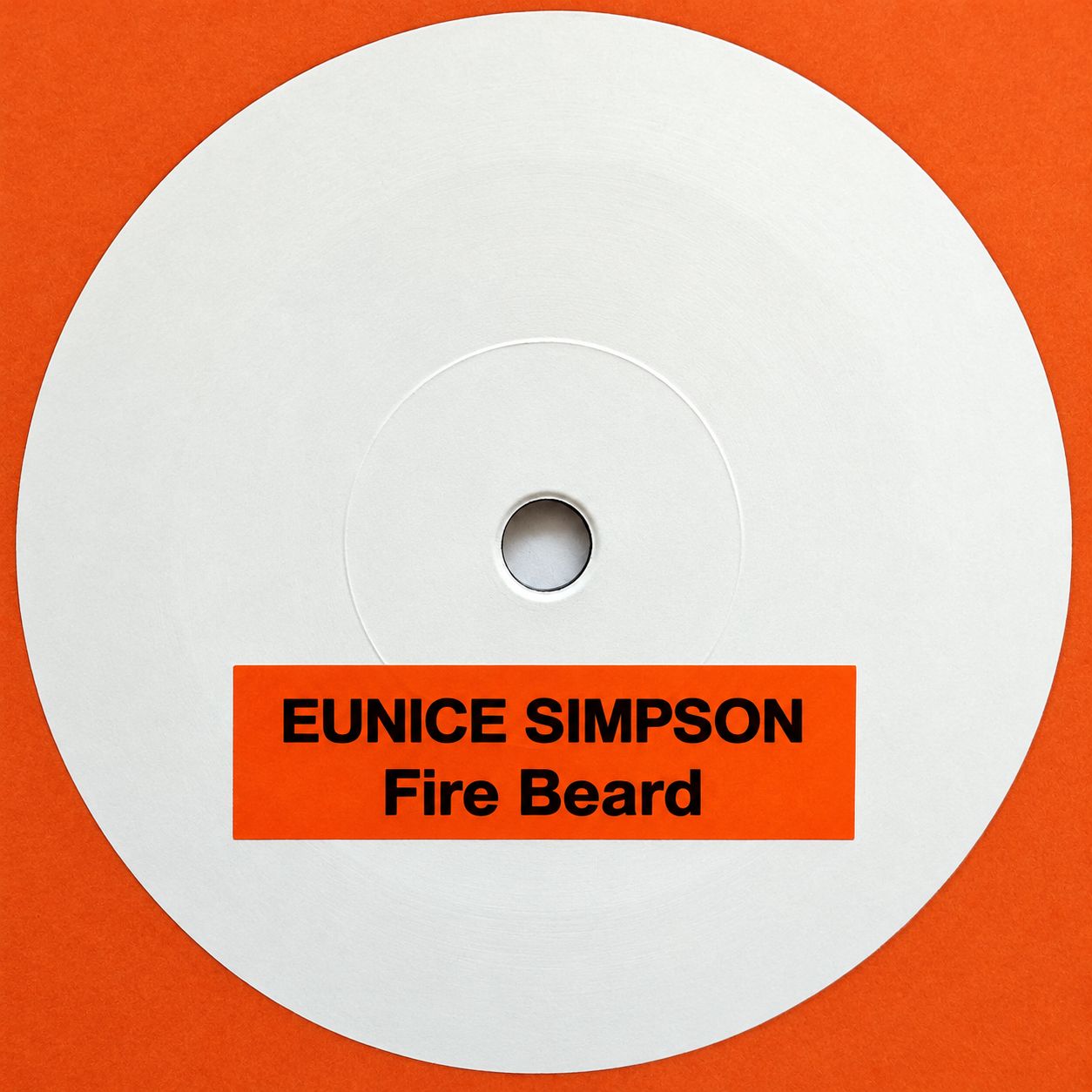 EUNICE SIMPSON - Fire Beard (7") TEST PRESS