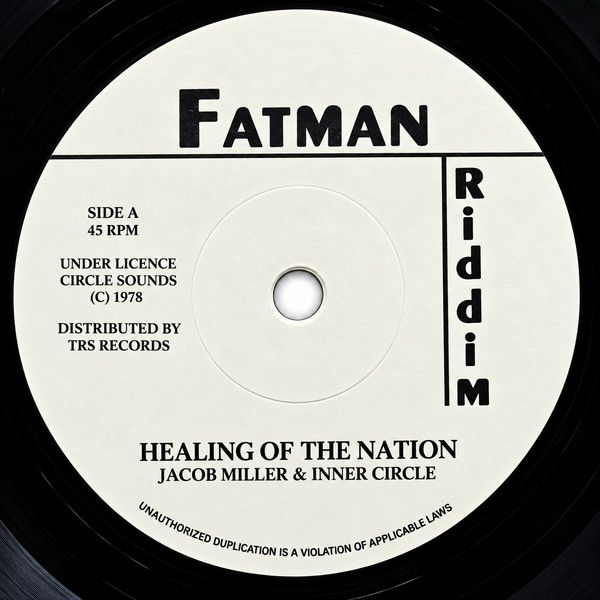 JACOB MILLER - Healing Of The Nation (7")