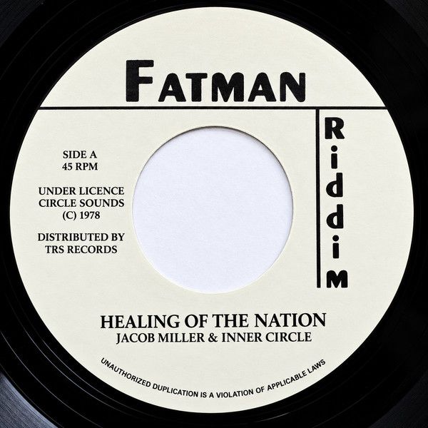 JACOB MILLER - Healing Of The Nation (7")