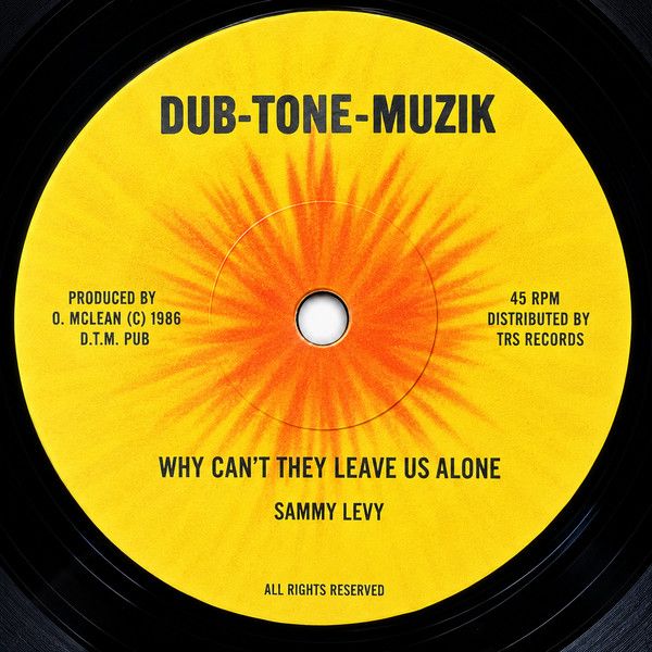 SAMMY LEVY - Why Can't They Leave Us Alone (7")