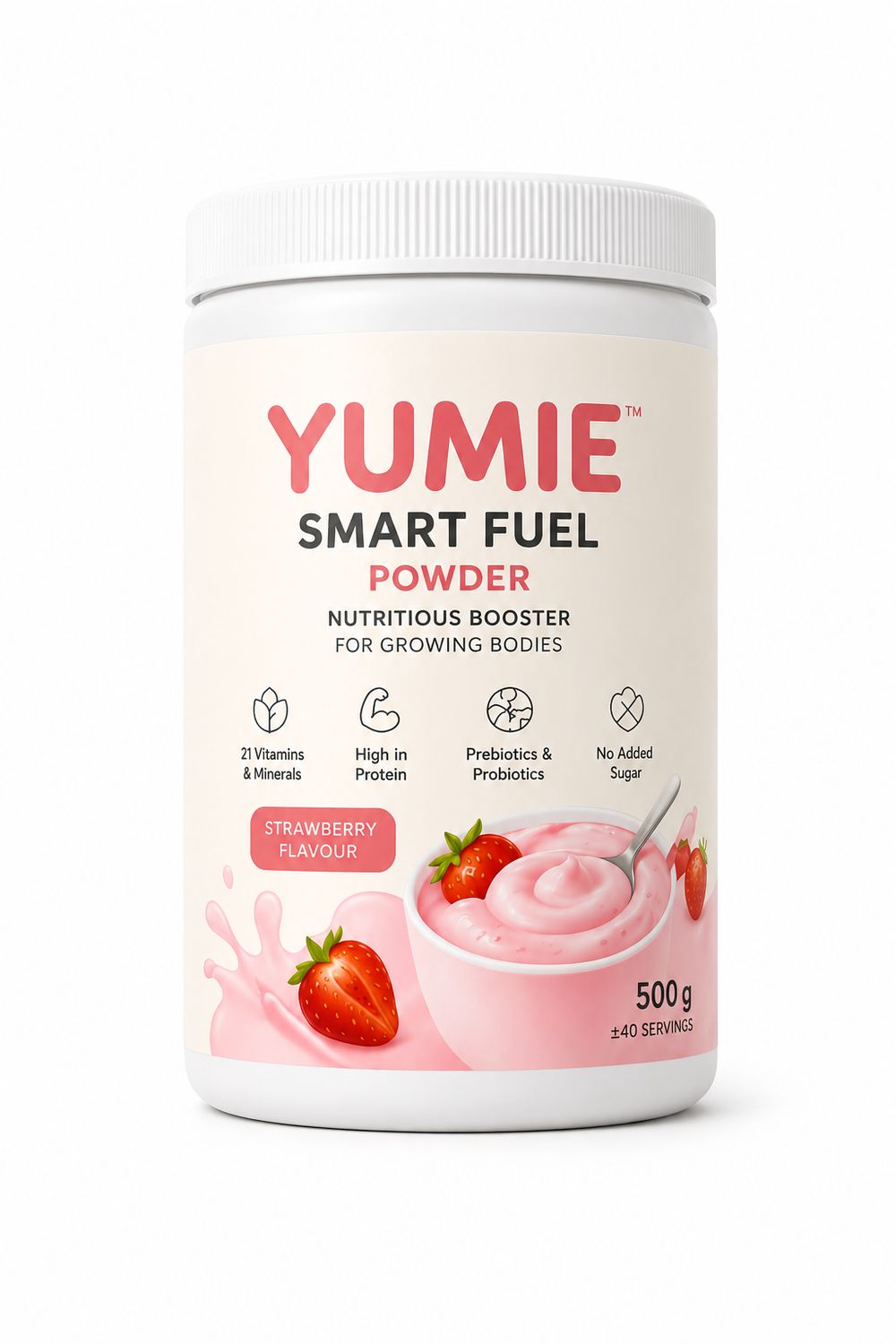 YUMIE™ Smart Fuel Powder – Strawberry