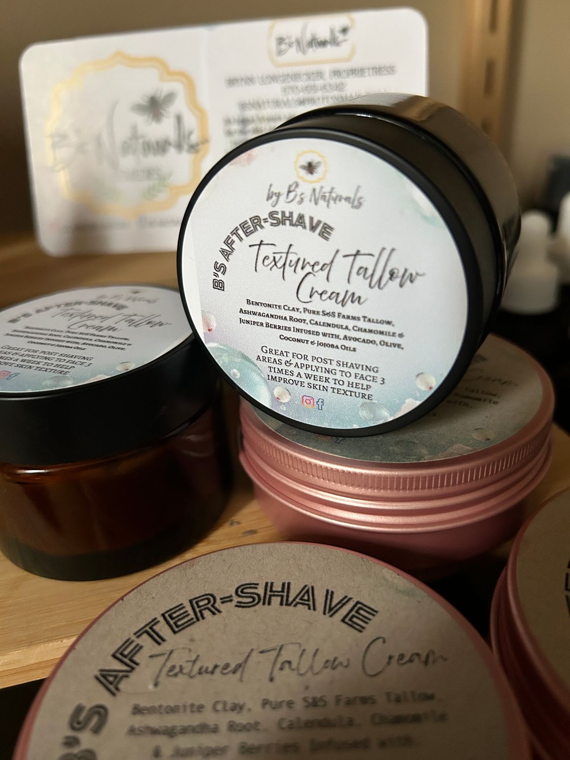 B's Textured Tallow Cream