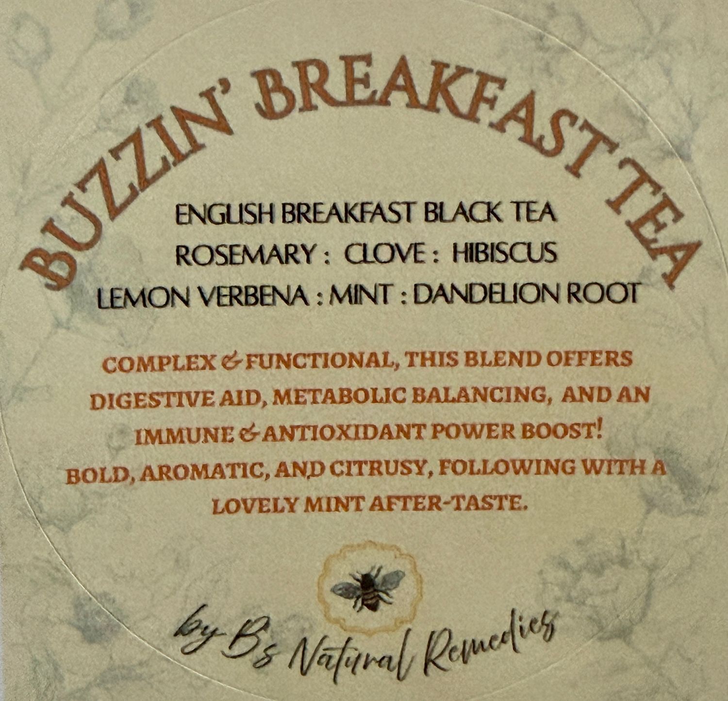 Buzzin' Breakfast Tea