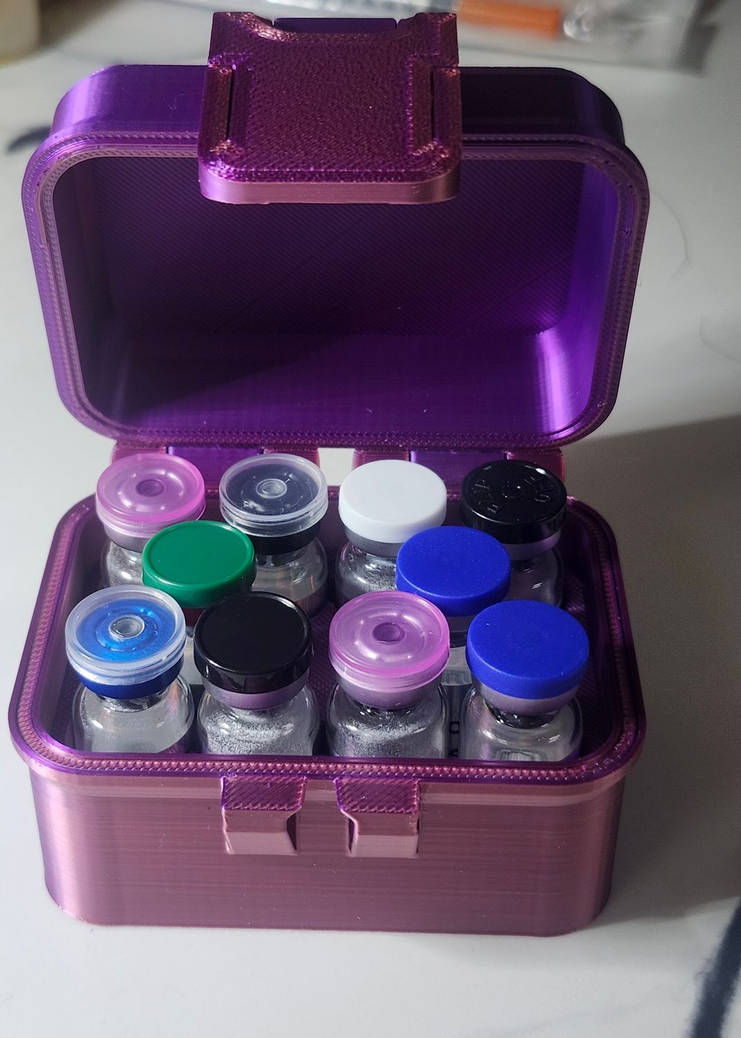 10 3ml vials case