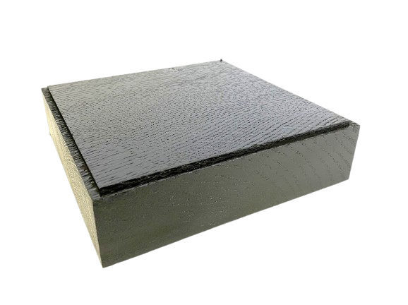 Socle en chêne pour statue 18x18x5 cm Socle en chêne pour statue 18x18x5 cm