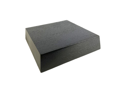 Socle sapelli pour statue 15x15x5 cm Socle sapelli pour statue 15x15x5 cm