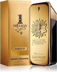 1 Million Parfum by paco Rabanne 3.40Fl 100 ml