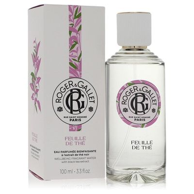 Roger &amp; Gallet Feuille De The by Roger &amp; Gallet Fresh Fragrant Water Spray (Unisex) 3.3 oz (Women)