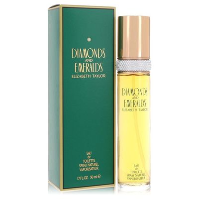 Diamonds &amp; Emeralds by Elizabeth Taylor Eau De Toilette Spray 1.7 oz (Women)