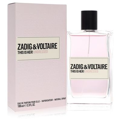 This is Her Undressed by Zadig &amp; Voltaire Eau De Parfum Spray 3.3 oz (Women)