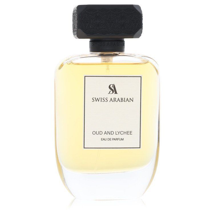 Swiss Arabian Oud And Lychee by Swiss Arabian Eau De Parfum Spray (Unisex Unboxed) 3.4 oz (Women)