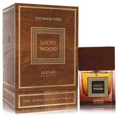 Anfar London Smoky Wood by Anfar Extrait De Parfum Spray 3.4 oz (Men)