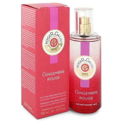 Roger &amp; Gallet Gingembre Rouge by Roger &amp; Gallet Fragrant Wellbeing Water Spray 3.3 oz (Women)