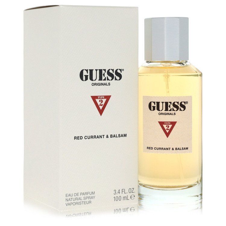Guess Originals Type 2 Red Currant &amp; Balsam by Guess Eau De Parfum Spray 3.4 oz (Men)