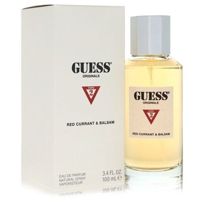 Guess Originals Type 2 Red Currant &amp; Balsam by Guess Eau De Parfum Spray 3.4 oz (Men)