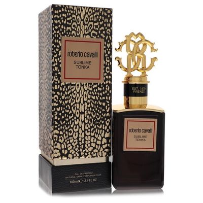 Roberto Cavalli Gold Sublime Tonka by Roberto Cavalli Eau De Parfum Spray (Unisex) 3.4 oz (Men)