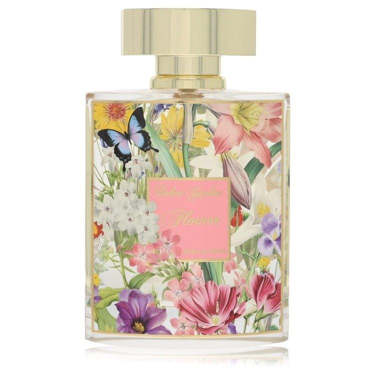 Dubai Garden Flower by Dubai Garden Extrait De Parfum Spray (Unboxed) 3.3 oz (Women)