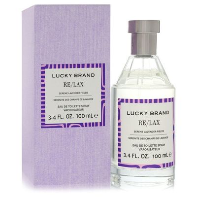Lucky Brand Re/lax by Lucky Brand Eau De Toilette Spray 3.4 oz (Women)