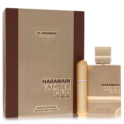Al Haramain Amber Oud Gold Extreme by Al Haramain Eau De Parfum Spray 2 oz (Men)