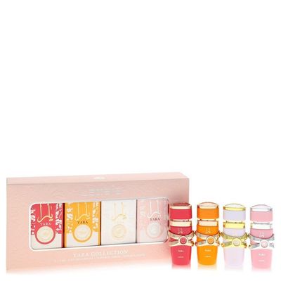 Lattafa Yara by Lattafa Gift Set -- Mini EDP Collection Set Contains Yara Candy YaraTous Yara Moi Yara all sized 0.16 oz EDP (Women)