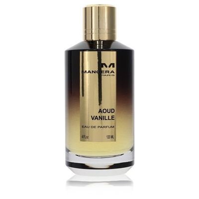 Mancera Aoud Vanille by Mancera Eau De Parfum Spray (Unisex Unboxed) 4 oz (Women)