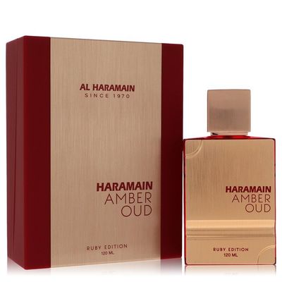 Al Haramain Amber Oud Ruby by Al Haramain Eau De Parfum Spray (Unisex Unboxed) 4 oz (Women)