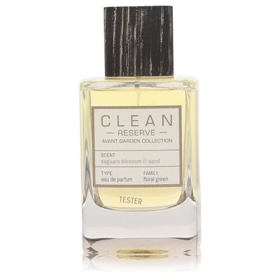 Clean Reserve Saguaro Blossom &amp; Sand by Clean Eau De Parfum Spray (Unisex Tester) 3.4 oz (Men)