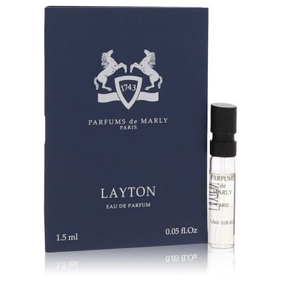 Layton Exclusif by Parfums De Marly Vial (sample) .05 oz (Men)