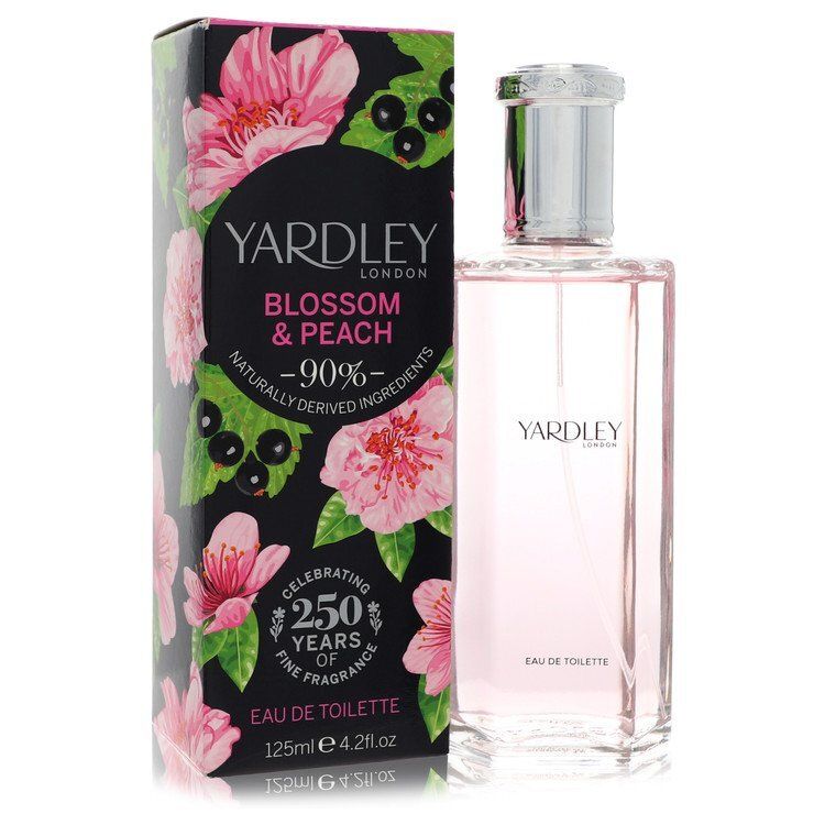 Yardley Blossom &amp; Peach by Yardley London Eau De Toilette Spray 4.2 oz (Women)