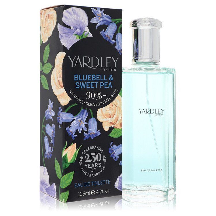 Yardley Bluebell &amp; Sweet Pea by Yardley London Eau De Toilette Spray 4.2 oz (Women)