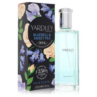 Yardley Bluebell &amp; Sweet Pea by Yardley London Eau De Toilette Spray 4.2 oz (Women)