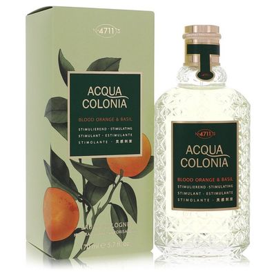 4711 Acqua Colonia Blood Orange &amp; Basil by 4711 Eau De Cologne Spray (Unisex) 5.7 oz (Women)
