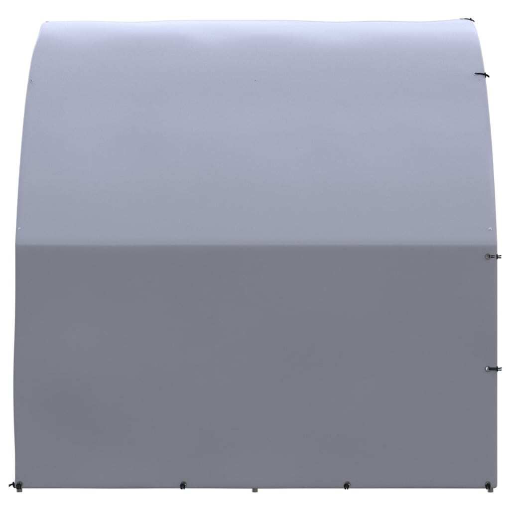 Chicken Coop Silver Galvanized Steel Large Durable Chicken Coop