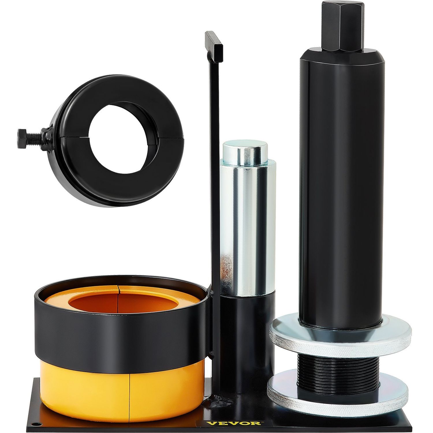 Carrier &amp; Pinion Bearing Puller, Compatible with Dana 30, 40, 60, 70, Ford 9" Bearings, Pinion Puller Tool with 2 Clamshells, 45# Steel Clamshell Carrier Bearing Puller for Auto Repair