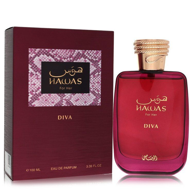 Hawas Diva by Rasasi Eau De Parfum Spray 3.38 oz (Women)