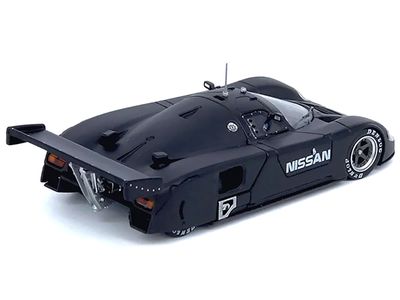 Nissan R89C Matt Black "Le Mans Shakedown Test at Paul Ricard 1988" 1/64 Diecast Model Car by Inno Models