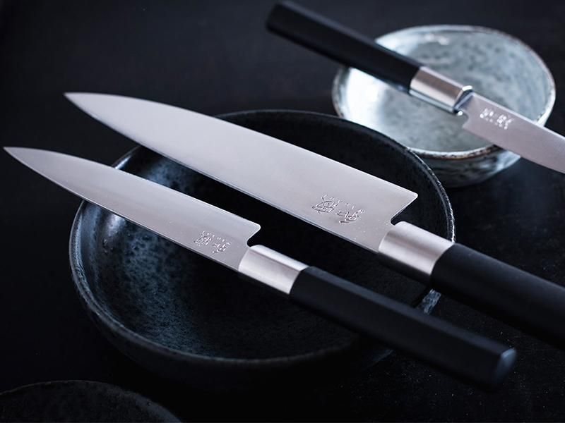 Couteau Santoku KAI 16,5cm Wasabi Black
