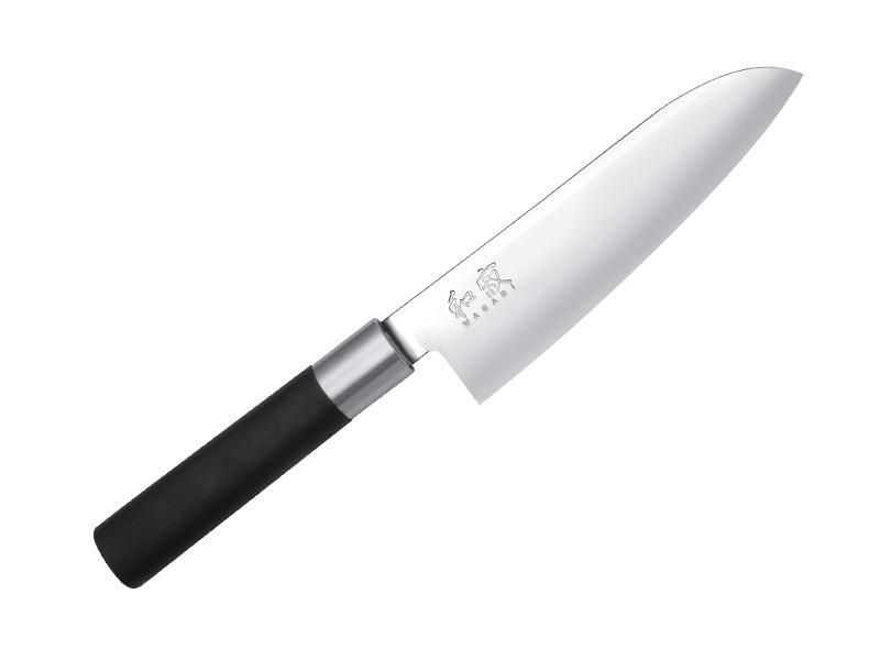 Couteau Santoku KAI 16,5cm Wasabi Black