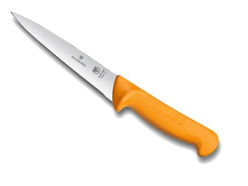 Couteau à Saigner 15cm Jaune Swibo