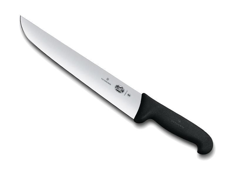 Couteau Boucher 26cm Noir Fibrox