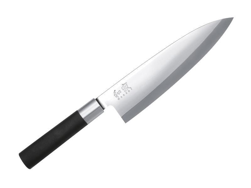 Couteau Deba KAI 21cm Wasabi Black Inox