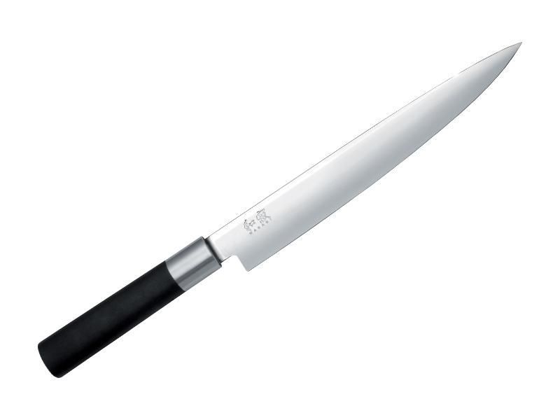 Couteau à trancher Kai 23cm Wasabi Black Inox Couteau à trancher Kai 23cm Wasabi Black Inox