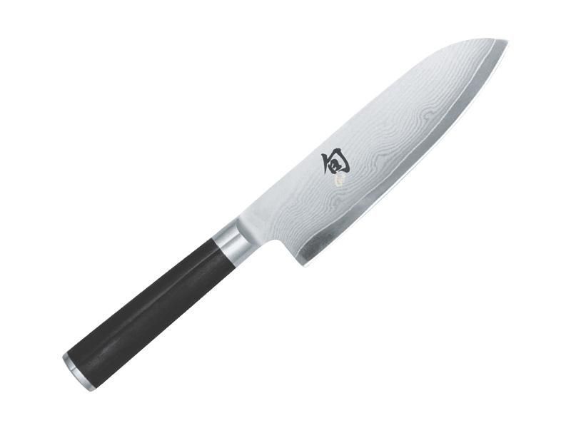 Couteau Santoku Kai 18cm Shun Damas Inox
