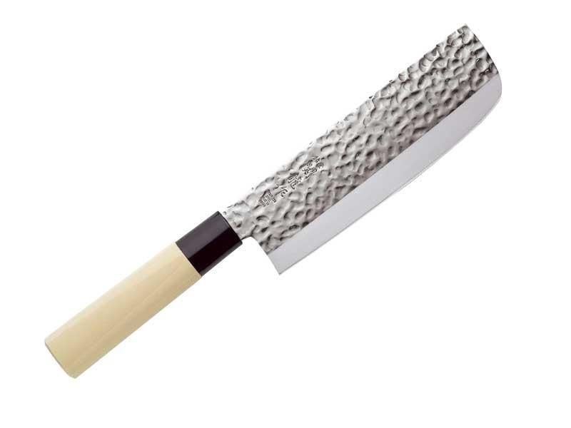 Couteau Sekiryu Nakiri 16,5cm Lame martelée