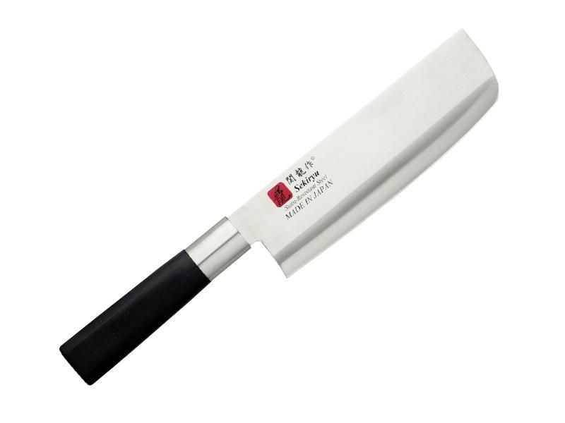 Couteau Sekiryu Nakiri 16,5cm ABS Noir