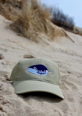 Embroidered Tall Khaki Hat