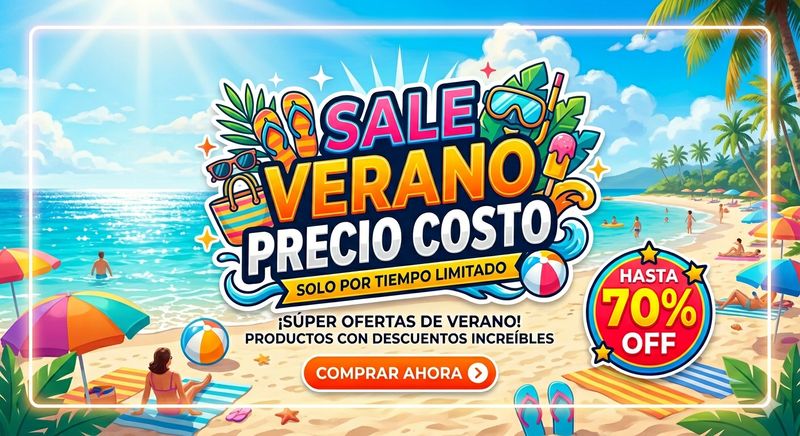 SALE VERANO PRECIO COSTO