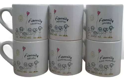 Taza Pequeña De Café 6 Oz Personalizada